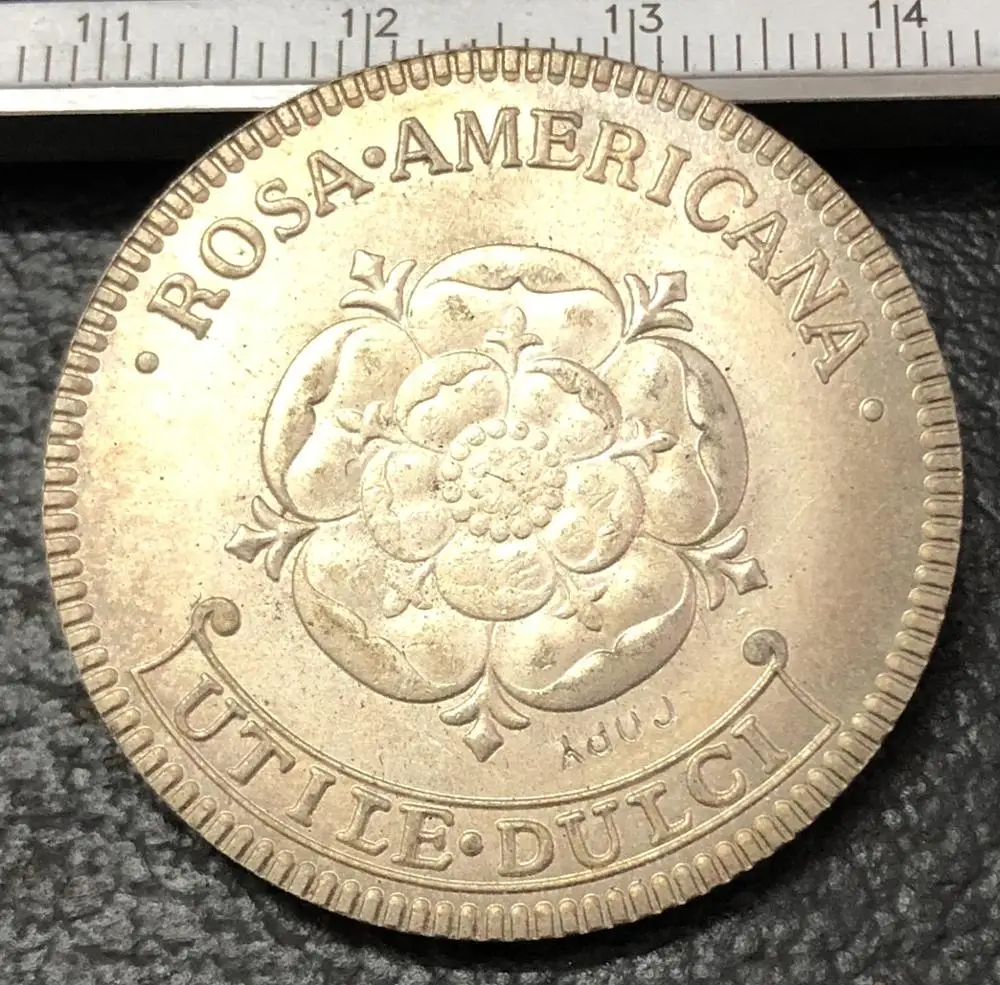 

ROSA-AMERICANACOINS-UNDATED-TWOPENCE Colonials Copy Coin