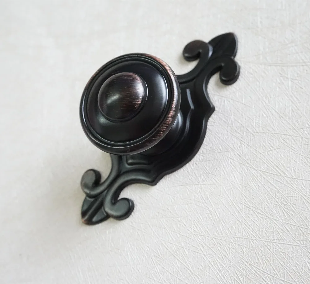 Drawer Knobs Dresser Knob Pulls Handles Dark Oiled Red Bronze