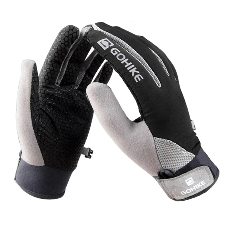 Full Finger Cycling Gloves Racing Road Mountain Bike Glove Durable Anti
