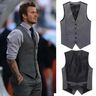 Best Mens Office Suits Techieblogie Info Fashion Commerce Grey Mens Tank Body Shaper Man Beckham Vest