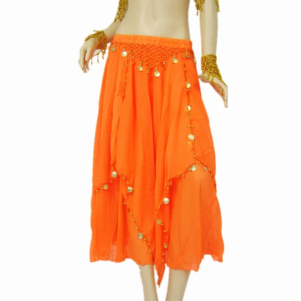 8 Colors Solid Dancewear Women Bollywood Dance Wear Chiffon Indian