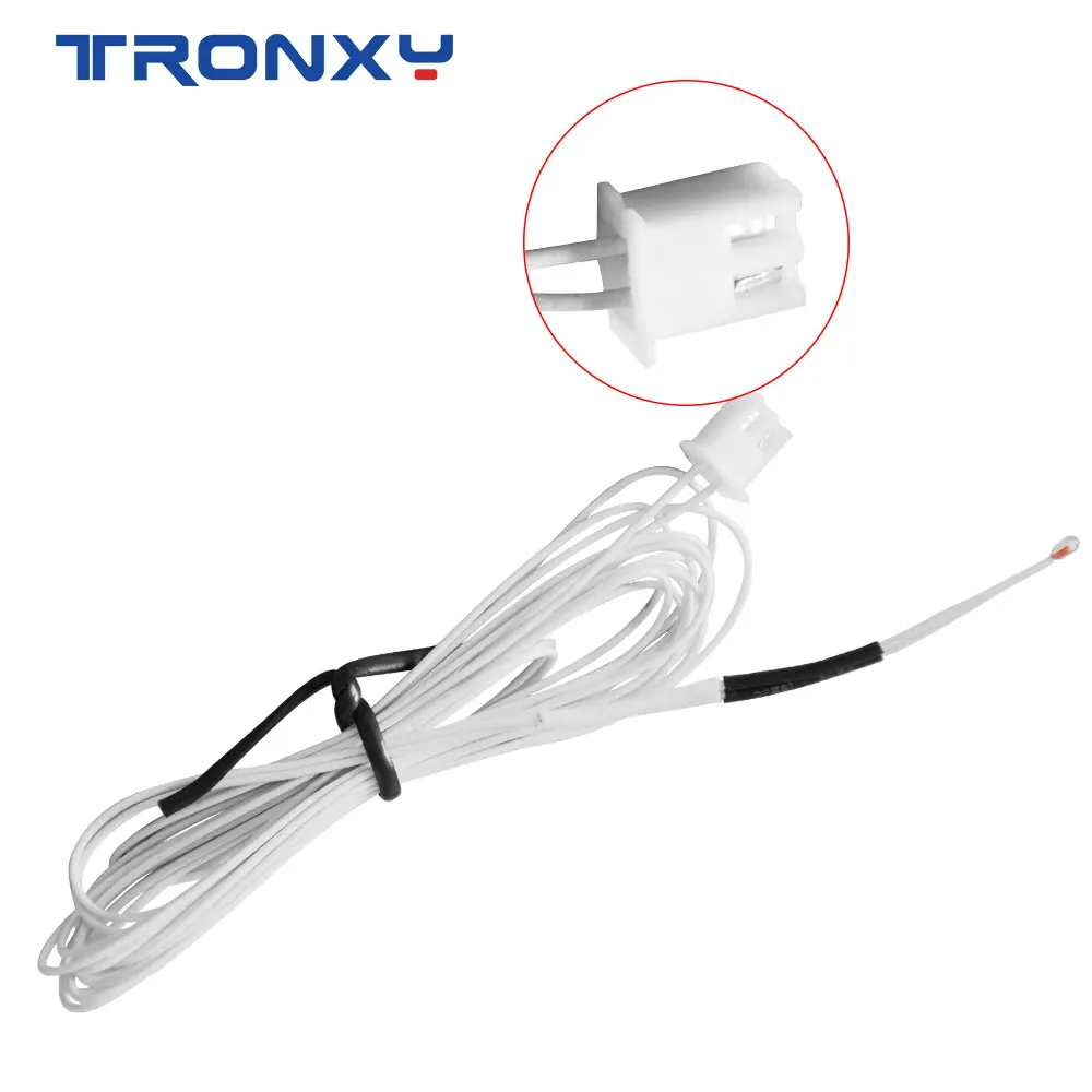 

Tronxy 3D Printer Part 1.2m Length NTC 3950 Thermistors 100K Ohm with 3d PRINTER Uesd Extruder and Hotbed DIY KIT
