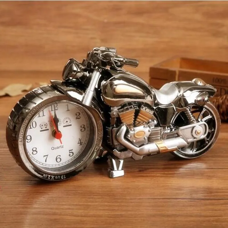 Online Shop 21 5 6 12cm Motorcycle Decorative Alarm Clock Home