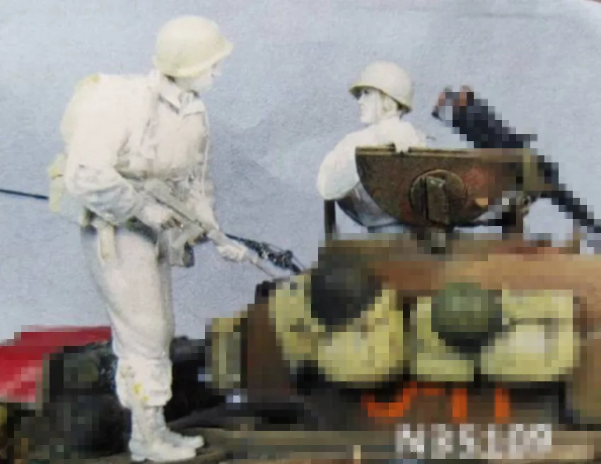 1/35 модельная фигурка из смолы комплект нераскрашенный 924|Наборы для сборки