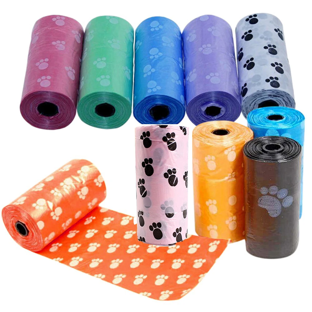 Buy Biodegradable Pet Rubbish Bag With Printing Doggy