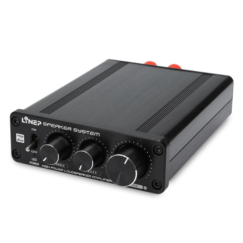 Lynepauaio 68 Вт + цифровой усилитель мощности чип Tda7498 Lm1036N поддерживает регулировку