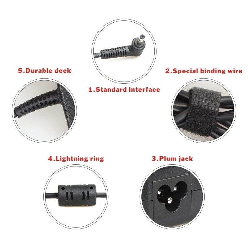 FDBRO Universal For ASUS VivoBook X540S X540 X540L X540LA 19V 2.37A 4.0*1.35 Laptop AC Power Adapter Charger Battery Supply