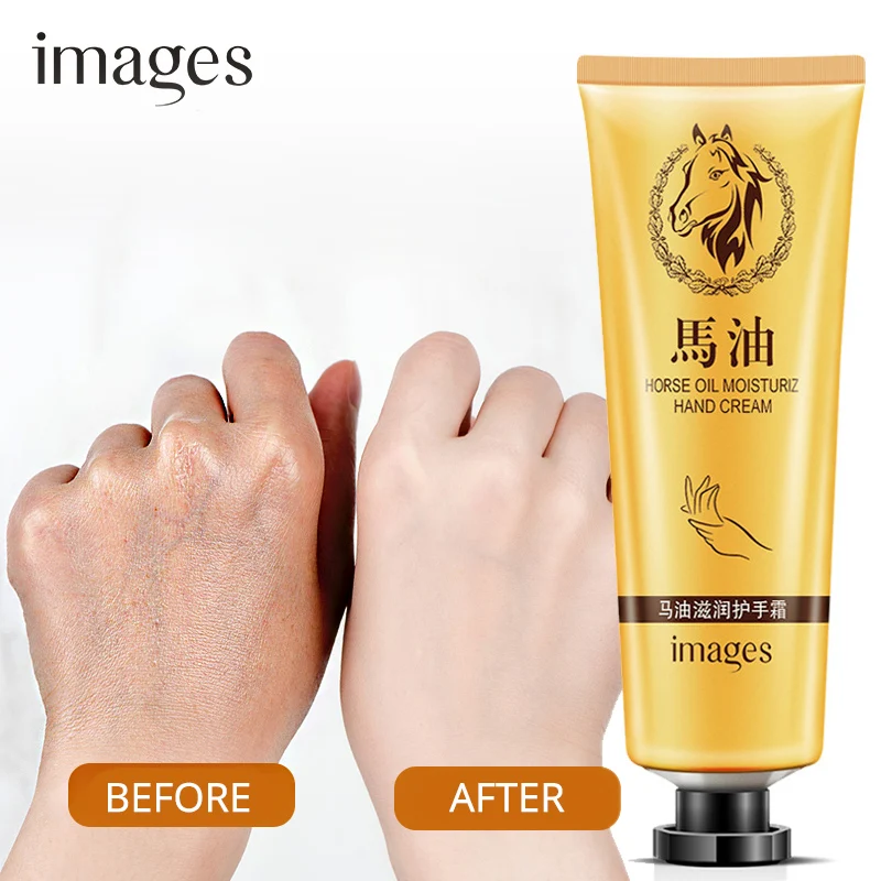 

HOT image Horse Oil Repair Hand Cream rejuvenating soft hand whitening moisturizing nourish hand care lotion hand cream 30g