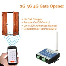 SmartYIBA GPRS GSM 3g 4G Открыватель ворот Открыватель двери дистанционное управление вкл/выкл переключатель бесплатный вызов SMS контроль доступа дверной замок безопасности