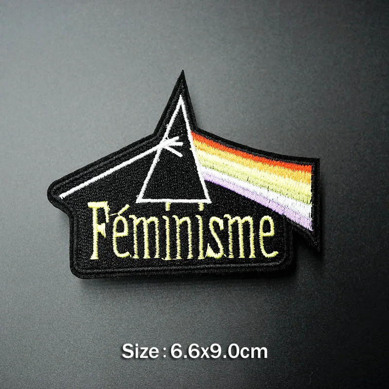 

Refraction Size:6.6x9.0cm Iron On Patch Clothing Embroidered Sewing Applique Sew On Fabric Badge Apparel Accessories