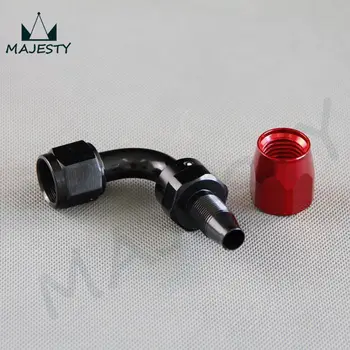 

UNIVERSAL -8AN AN8 90 degree DEG SWIVEL OIL/FUEL LINE HOSE END FITTING / ADAPTOR