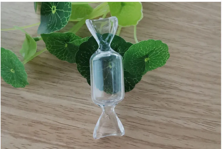 

10pcs/lot Hot Sale!! Small Toffee-shaped Transparent Plastic Box Wedding candy Box