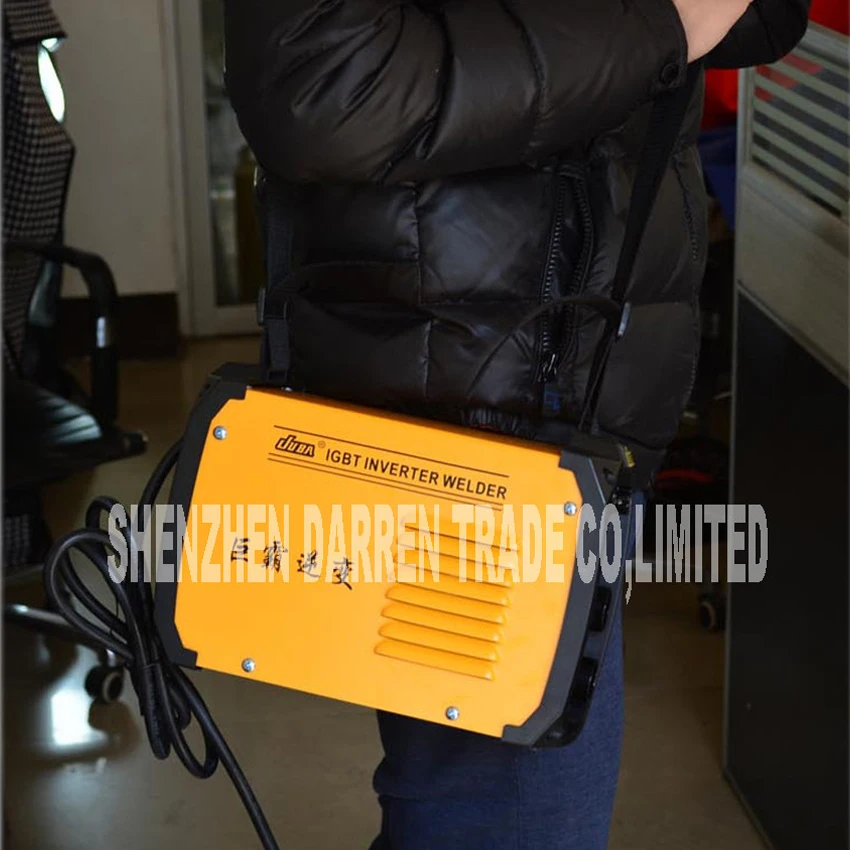 

ZX7-200 Inverter DC welder shocking arc welding machine TIG welder and iron welding with electrode holder and earth clamp