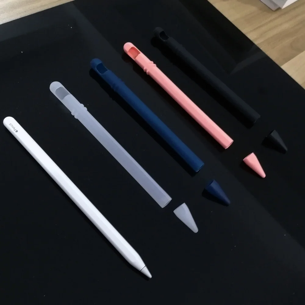 Силиконовый чехол для Apple Pencil 2, Чехол-держатель для iPad Pro 11, 12,9 дюймов,, Apple Pencil 2-го поколения, чехол для стилуса