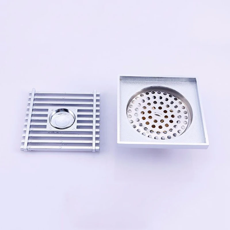 Buy Floor Drain Bathroom Shower Square Filter Floor
