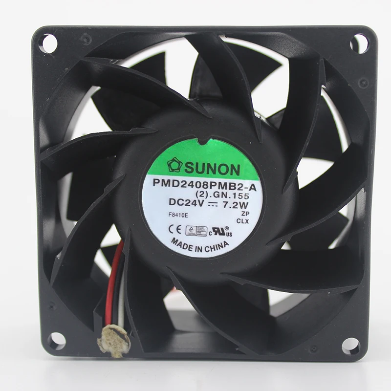 

Совершенно новый оригинальный Φ DC24V 7,2 W 8cm 8038 инверторный вентилятор