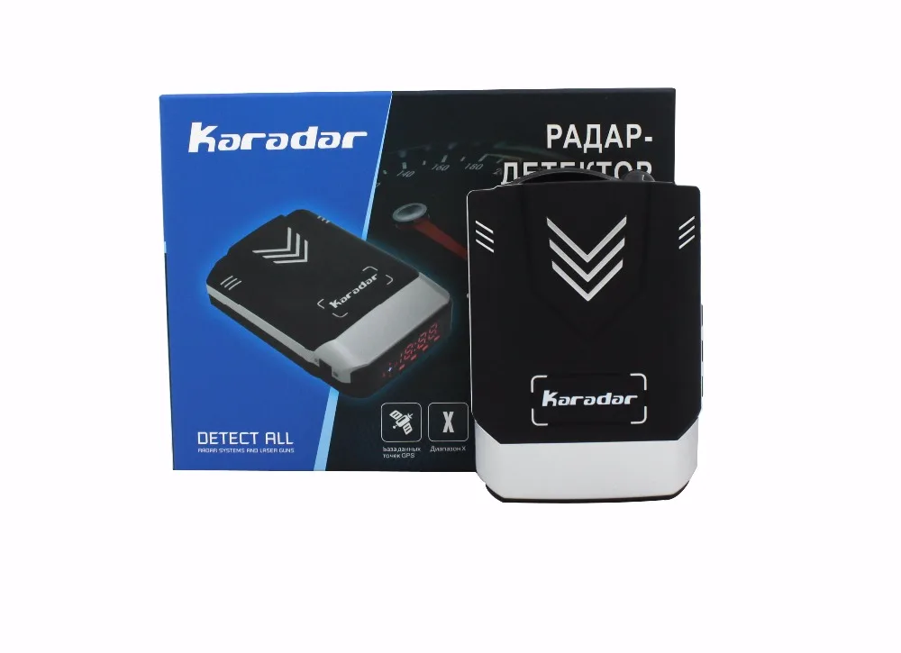 karadar 2018 GPS navigator Car anti radar detector X,K,Ka,Ultra-K,Strelka ,360 degree laser detection with russia language 