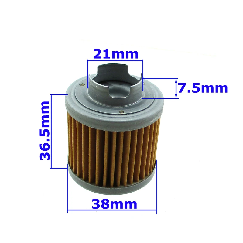 6 шт. масляные фильтры XLSION для Honda #15412 HB6 003 1986 1987 atc125m 1988 1987trx125 FOURTRAX MiniGP Kitaco Daytona|oil