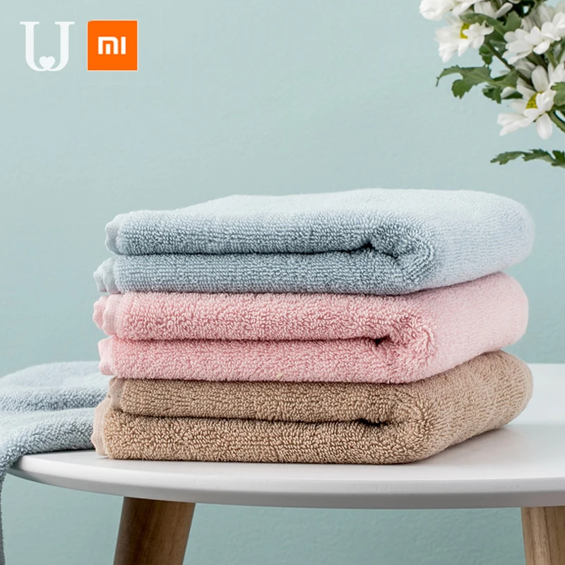 Xiaomi Jordan&Judy Towel Cotton Strong Water Absorption Sport Bath Wash Soft Durable Skin-friendly Facecloth 33*70 CM