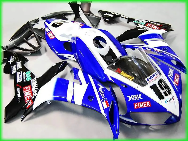 

Custom Fairing kit for YAMAHA YZFR1 04 05 06 blue white YZF R1 2004 2005 2006 YZF1000 Injection mold Fairings Set+7gifts YZ29