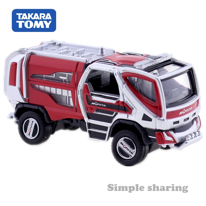 Takara Tomy Tomica Премиум 02 Морита лесных пожаров модель грузового автомобиля kit 1:100