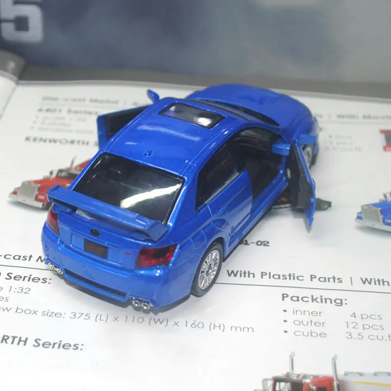 UNI 1/36 масштаб оттягивающийся автомобиль игрушки SUBARU Wrx sti литья под давлением металлическая модель автомобиля игрушка для подарка/детей/коллекции