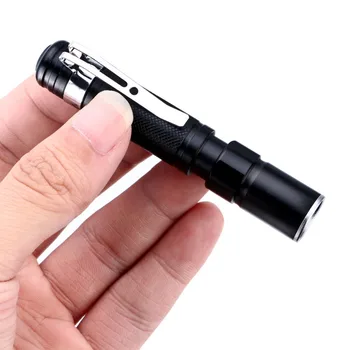 

Waterproof LED Flashlight 2000LM Pocket LED Flashlight Zoomable Torch Mini Penlight Hiking Tactical Camping