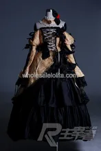 Envío Gratis Personajes de Anime Japonés Vocaloid Kagamine Cosplay Del Vestido Del Traje/Cosplay Dress Up