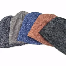 B178230 Весна и осень вязанная шапочка из акрила, модные аксессуары для волос унисекс Шапка-бини