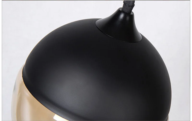 Nordic Modern loft hanging Glass Pendant Lamp Fixtures E27 E26 LED Pendant lights for Kitchen Restaurant Bar living room bedroom (13)