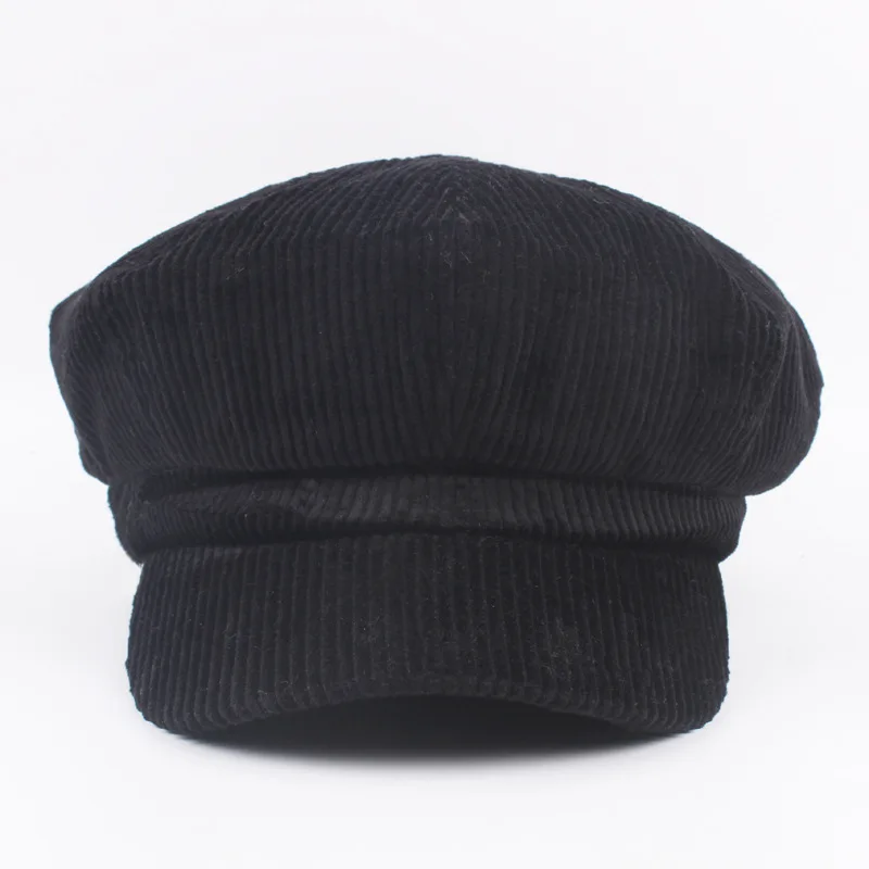 Newsboy Cap Beret Female Hats for Women Octagonal Cap Painter Hat Vintage England winter hats women berets vintage hats