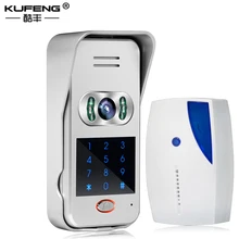 Nueva Adaptateur Caliente HD 720 P Cámara IP Wifi Espectador de la Puerta de Intercomunicación de Vídeo Timbre Timbre Inalámbrico IOS Android teléfono Gratuito gratis