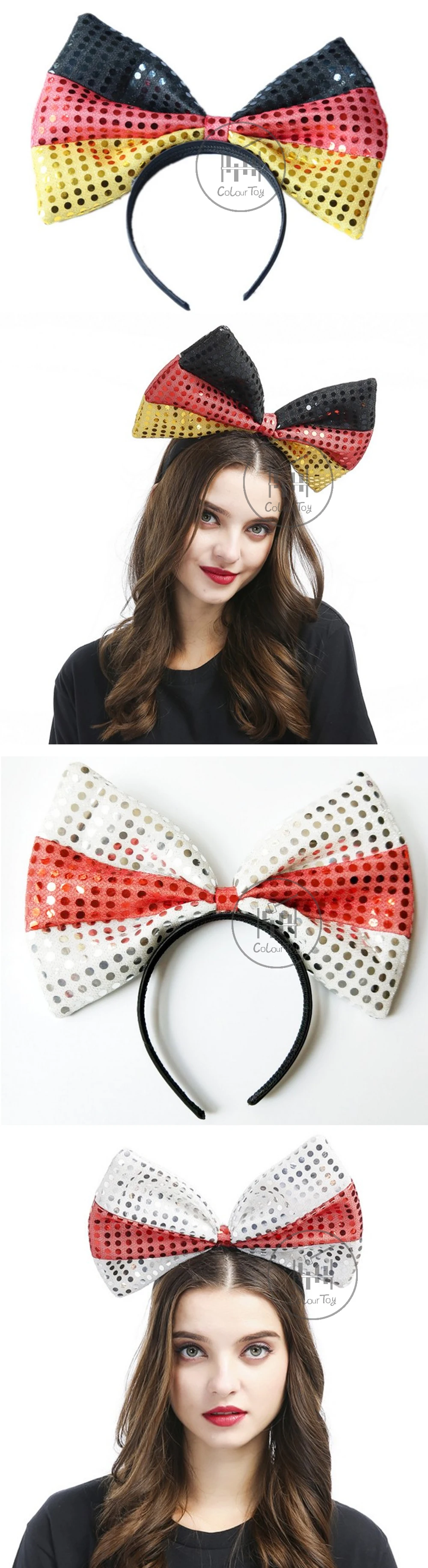 Disney Minnie Hairbands Аксессуары ролевые игры Минни голова уши блесток Kawaii девушки головной убор принцесса наголовный обруч подарок игрушка для малыша