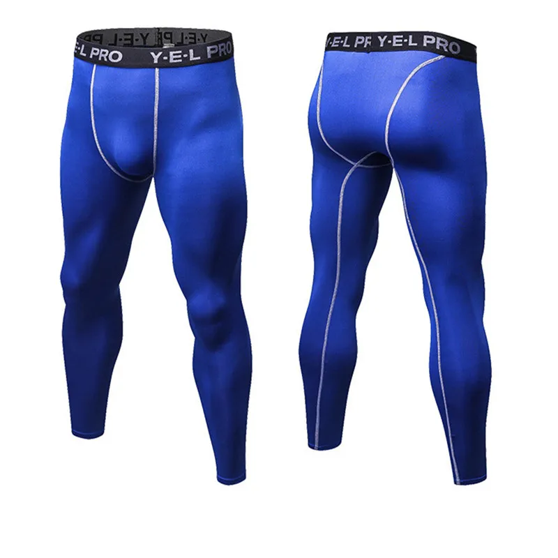 Men Gyms Pants Compression Gymming Leggings Fitness Workout Underpants
