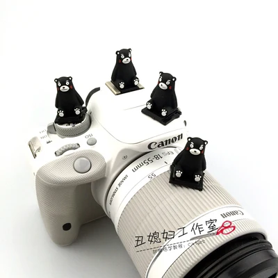 3D мультфильм Герой Мстители камера Фонарик Горячий башмак Крышка для Canon Nikon Fujifilm samsung Panasonic Leica Olympus