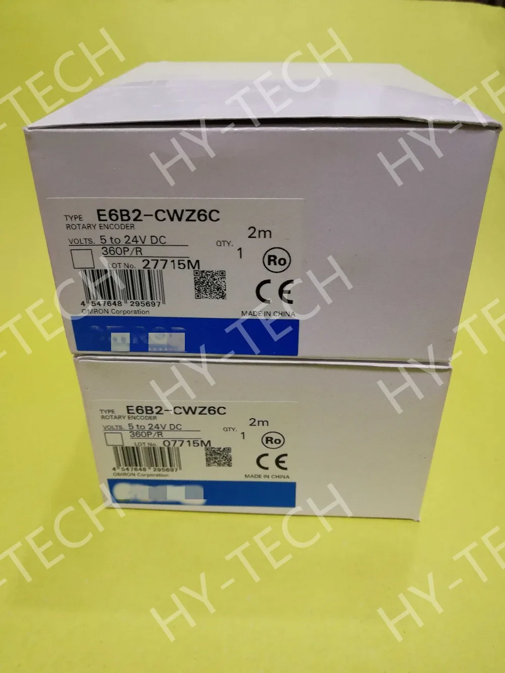 

E6B2-CWZ6C 360P/R Rotary Encoder New and Original 5-24VDC OPEN ABZ PHASE 360 PPR E6B2CWZ6C