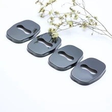 4 шт. антикоррозийный Автомобильный Дверной замок Защитная пряжка крышка для peugeot 3008 2011- аксессуары для стайлинга автомобилей