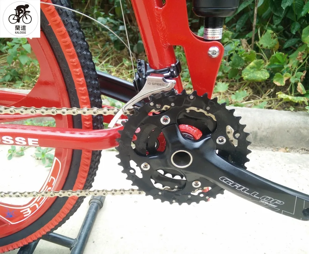 Excellent Kalosse  M610  six spokes  bikes   tyre dirt bike  30 speed  folding  mountain bike bicycle , 26*17inch, 18