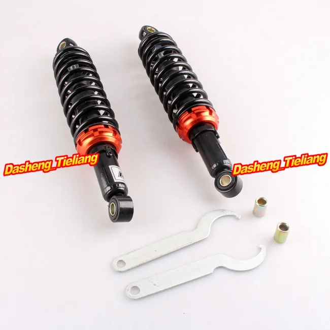 Twin Shock Absorbers 320mm Eye / Eye Fitting for Suzuki GS 125 150 & most 90cc 110cc 125cc 150cc Dirt bike Gokart ATV Quad