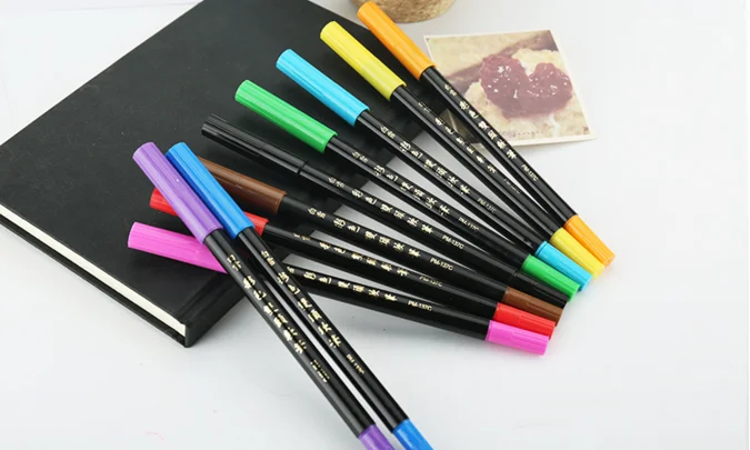 1 Pcs New Premium Painting Brush Pens Soft Flexible Tip Create Watercolor Markers for Manga Comic Calligraphy High