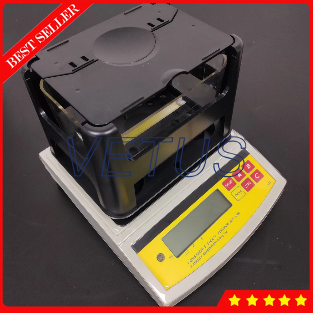 DH 1200K Electronic Silver Gold Tester Purity Testing Machine Gold