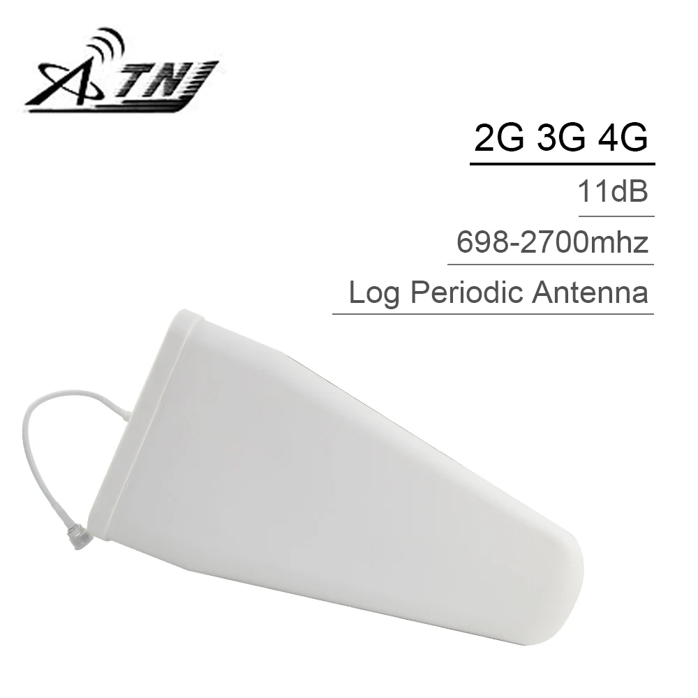 

11dBi Big Gain 698~2700mhz Cell Phone Signal Booster Antenna 2G 3G 4G LTE Log Periodic External Outside Antenna For Repeater