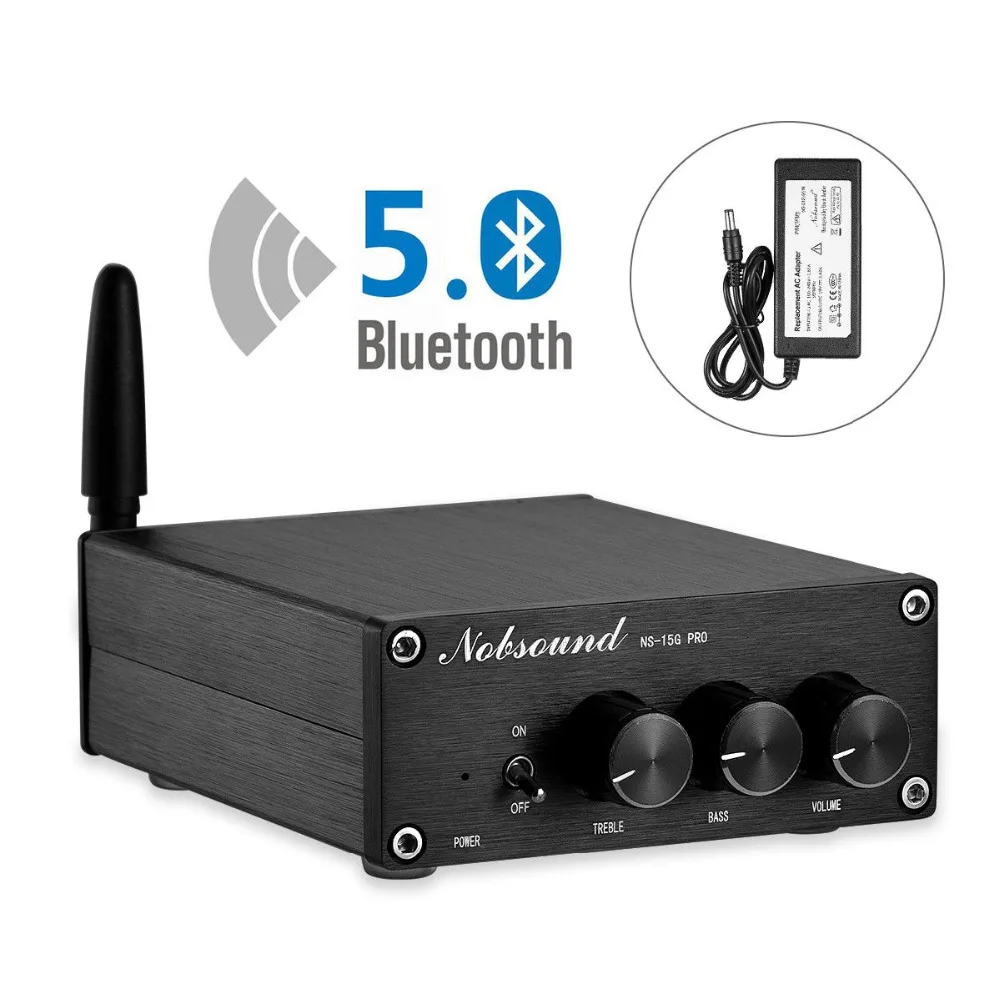 Douk аудио мини Bluetooth 5,0 TPA3116 цифровой аудио усилитель HiFi класса D стерео усилитель мощности PCM5102A декодирование ЦАП 100 Вт* 2