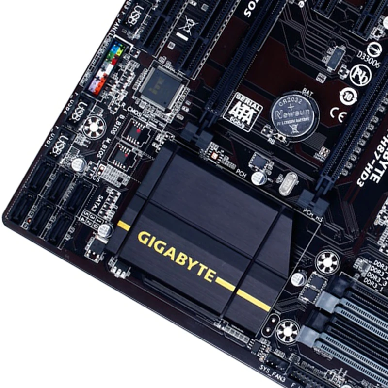 GIGABYTE GA-H87-HD3 рабочего Материнская плата LGA1150 i3 i5 i7 DDR3 USB3.0 блок питания ATX