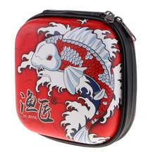 Рыболовная катушка EVA, Жесткий Чехол, сумка, Рыболовные катушки, рыболовные снасти, водонепроницаемые рыболовные сумки