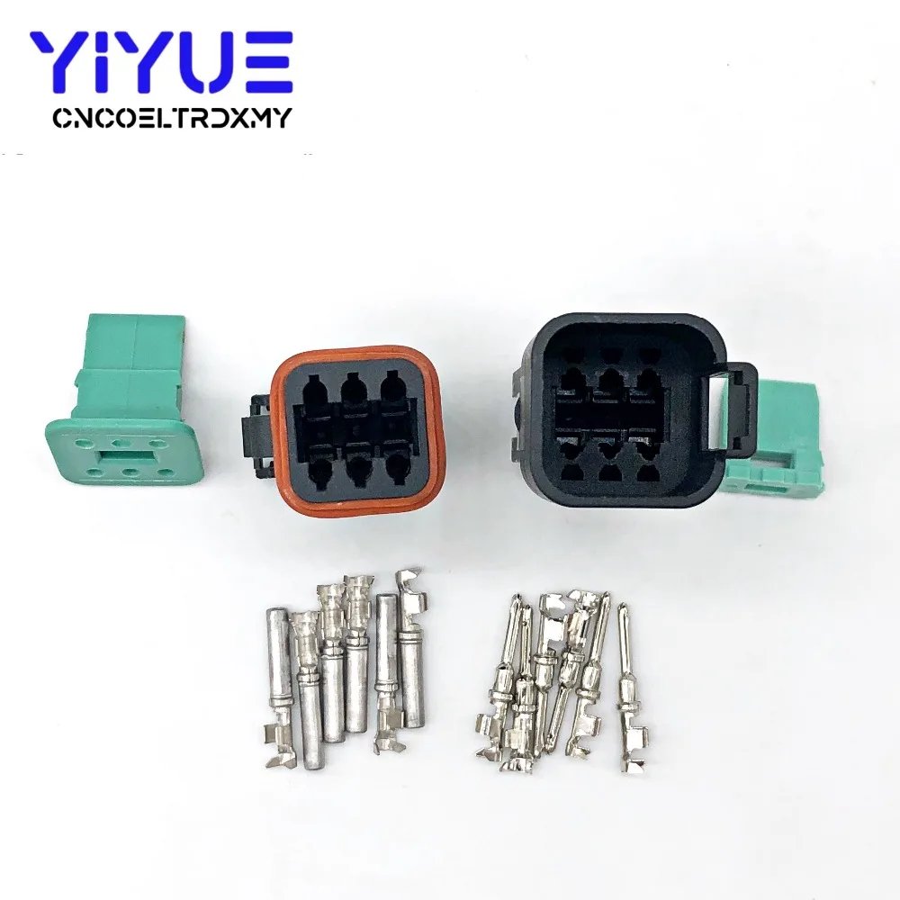 6 Pin Female Male DT DT06-6S DT04-6P (3)