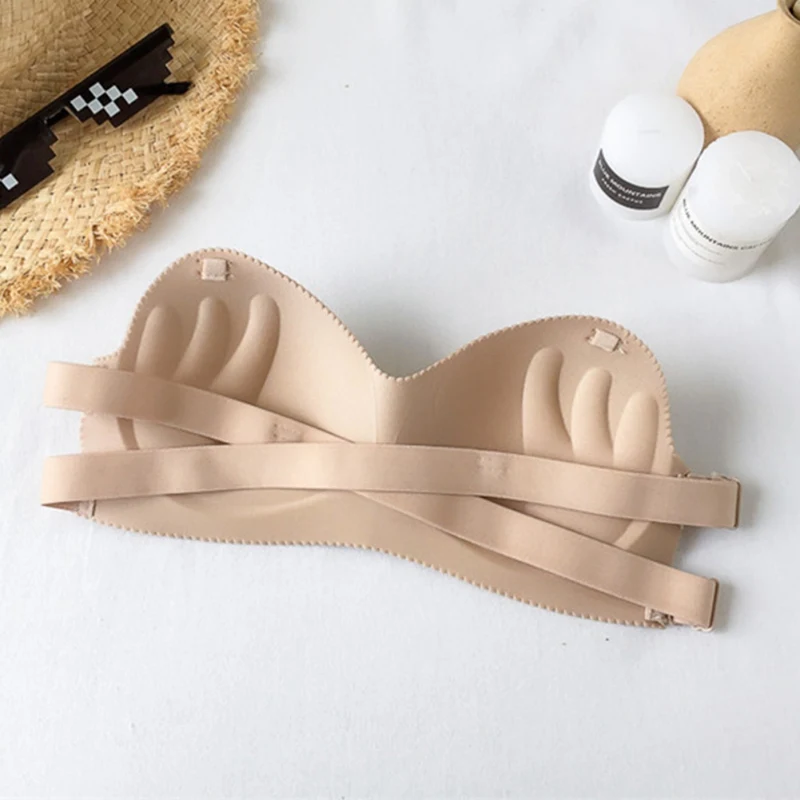 Seamless Wire Free Strapless Bras Summer Fashion Bra Breathable Sexy Lingerie Invisible Bras