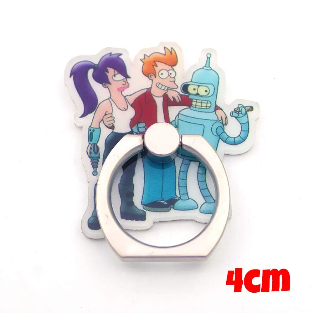 SingFly Futurama Bender изгиб Rodriguez универсальный металлический палец кольцо Мобильный