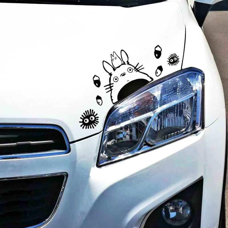 Aliauto мультфильм смешные наклейки Totoro автомобильные аксессуары для мотоцикла Renault
