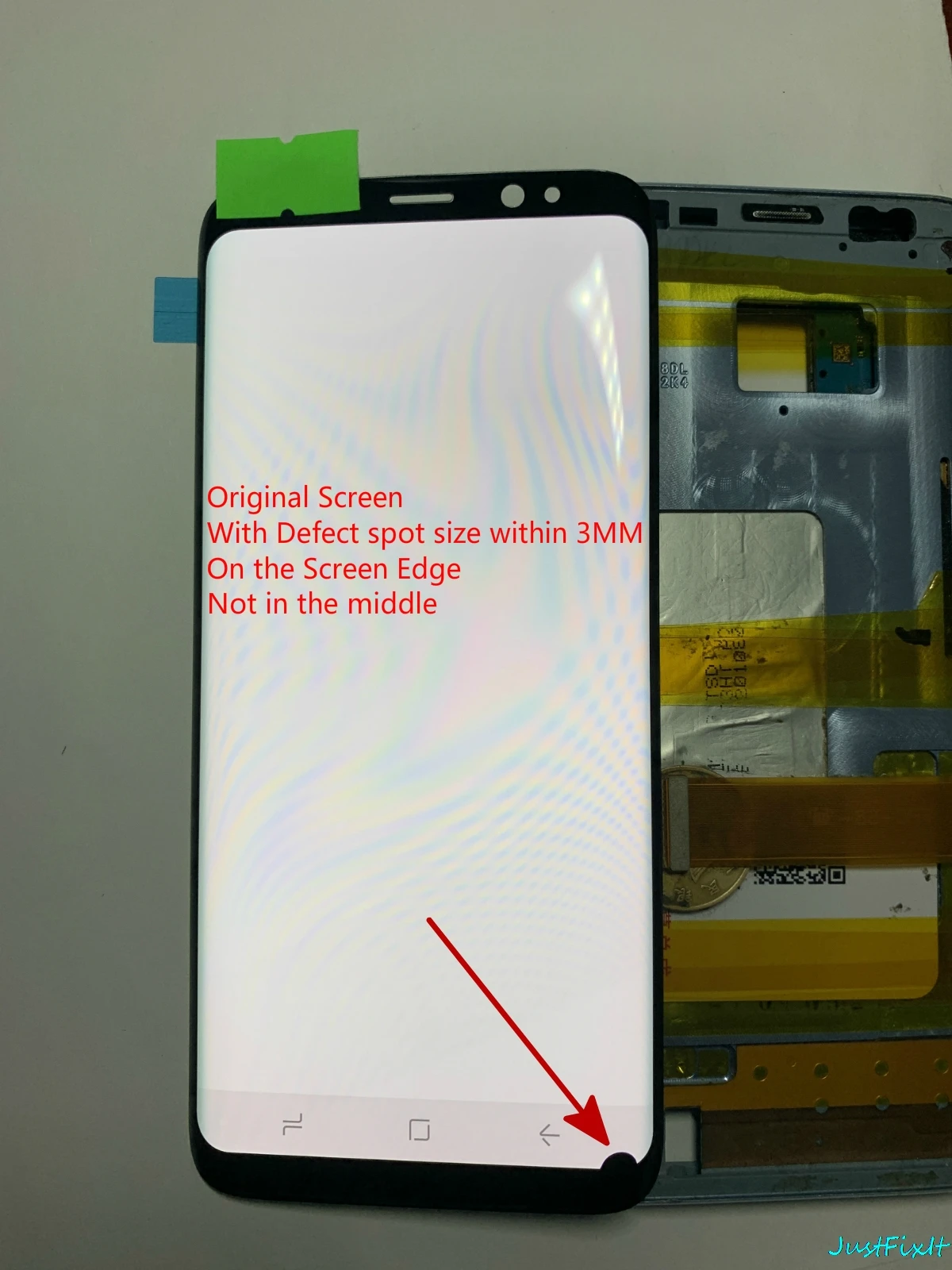 Оригинальный супер AMOLED для Samsung Galaxy S9 G960F PLUS + G965f дефект пятна ЖК дисплей сенсорный